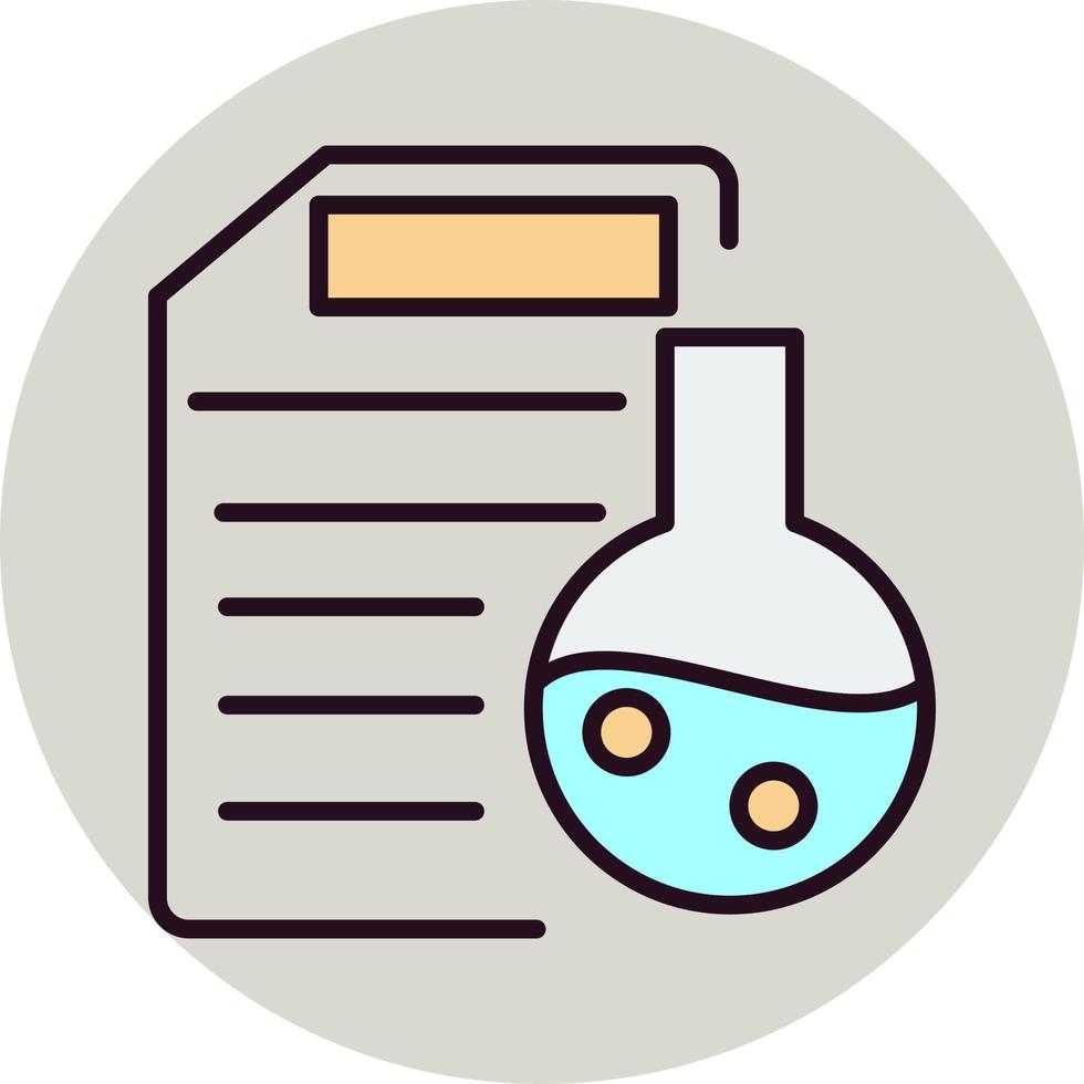 icono de vector de química