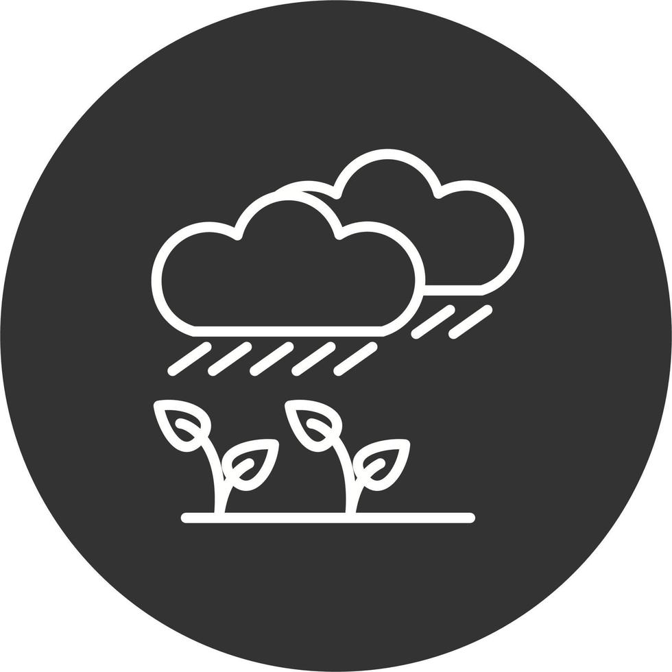 Raining Vector Icon