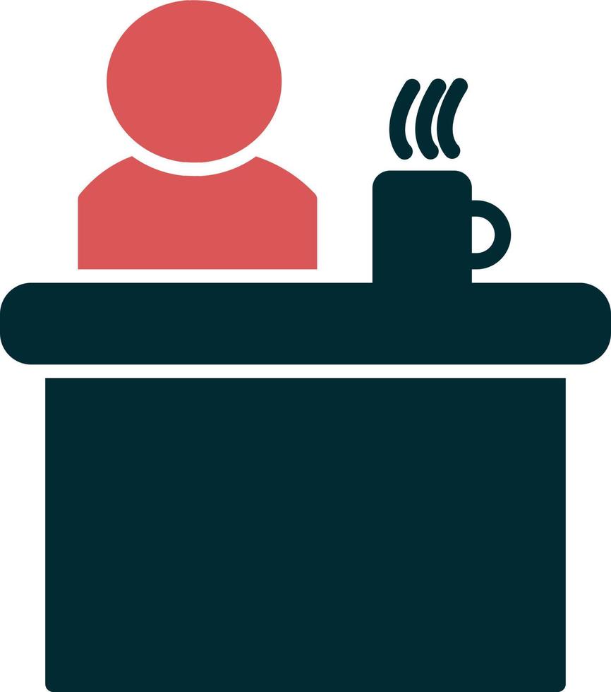 Desk Vector Icon