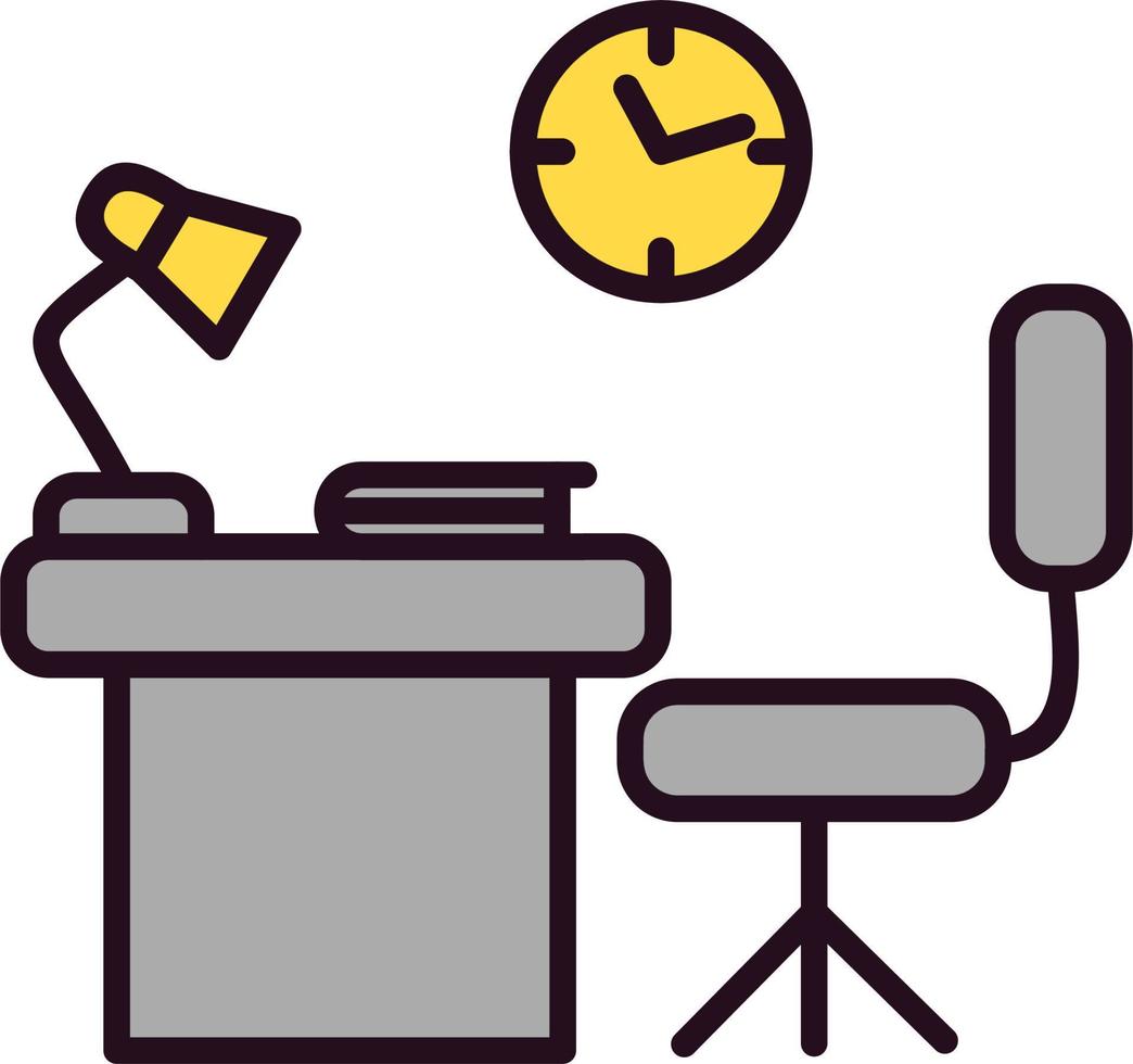Work place Vector Icon