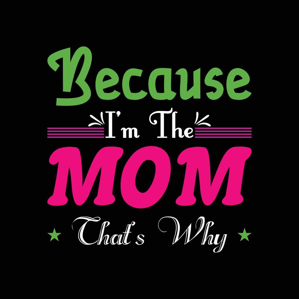 MOTHER DAY T-SHIRT DESIGN vector