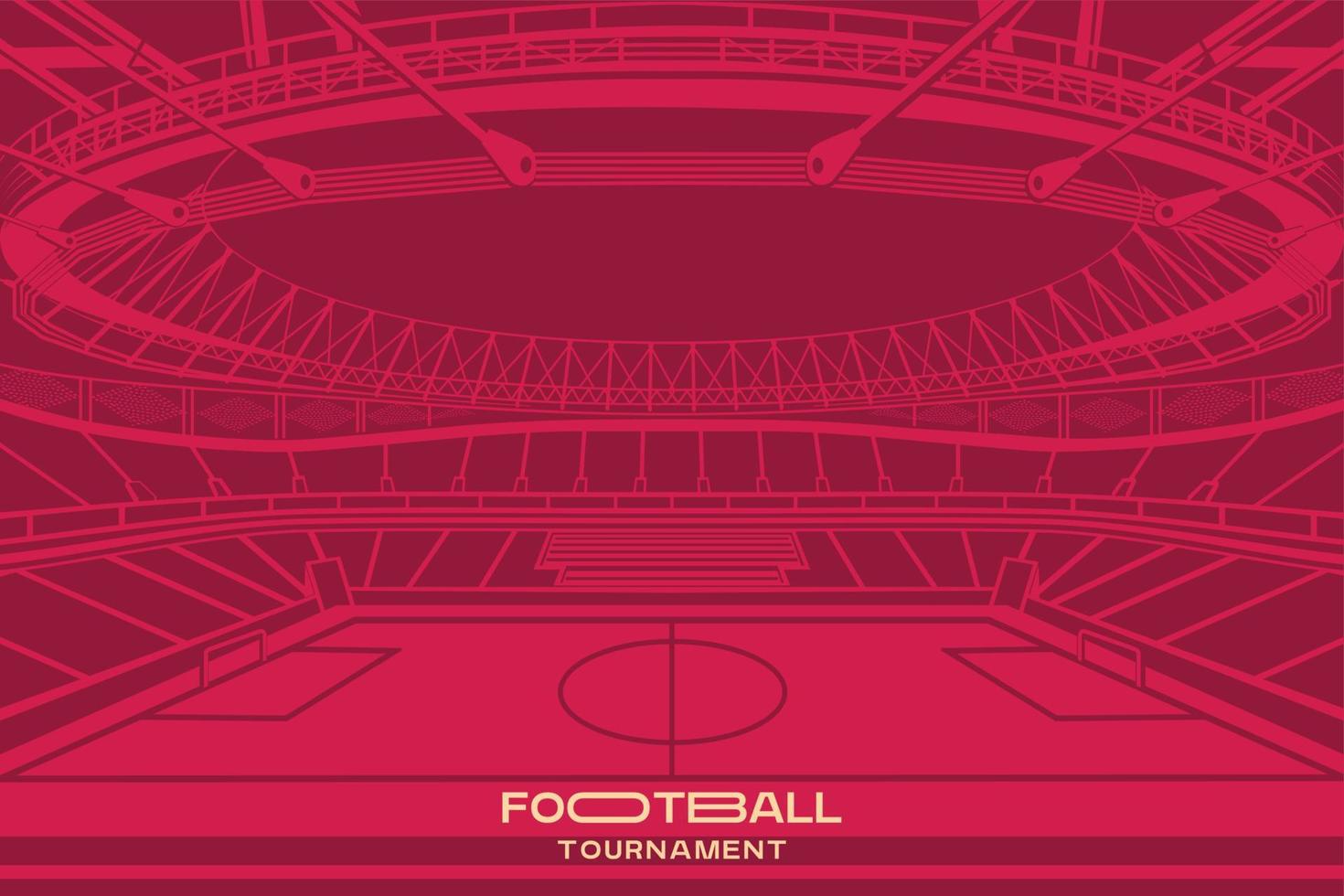 Football Background Vector. Football background for banner, and soccer championship vector