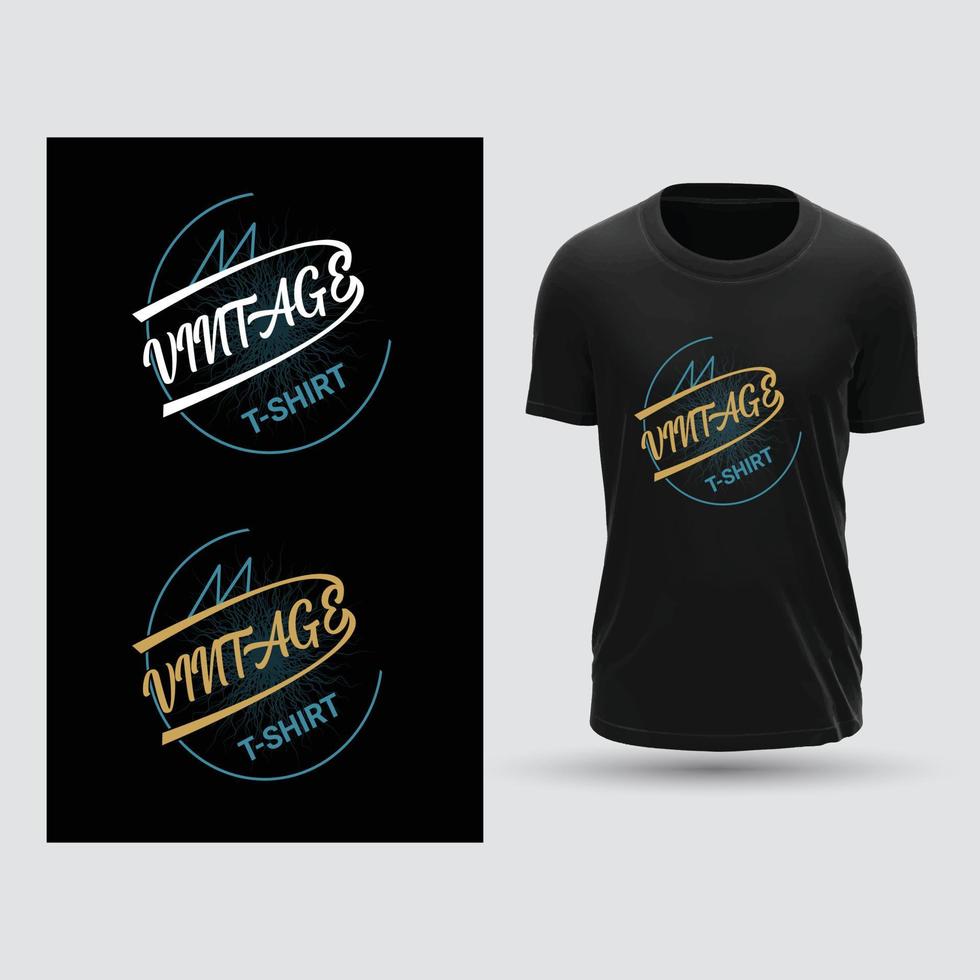 Vintage T-Shirt Design vector