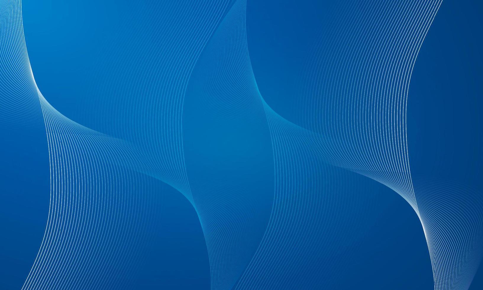 fondo de diseño degradado azul ondulado. vector de fondo degradado ondulado suave.