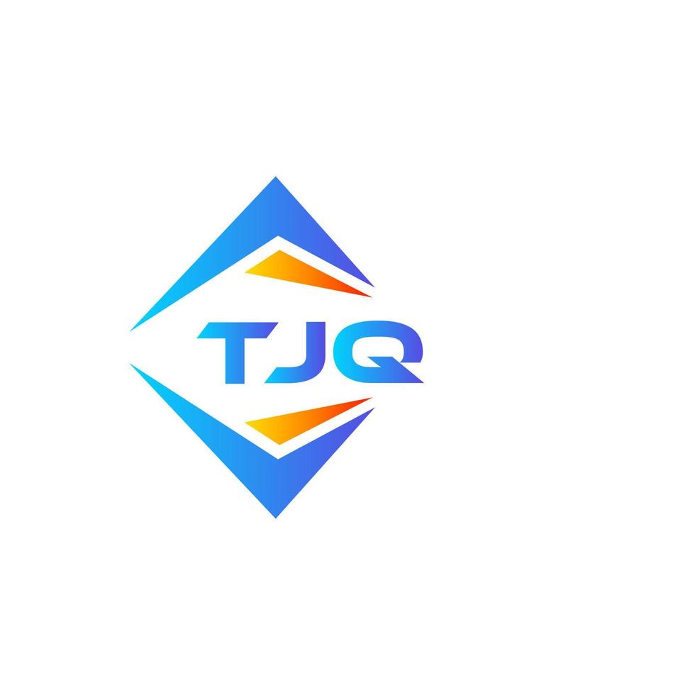 TJQ abstract technology logo design on white background. TJQ creative initials letter logo concept. vector