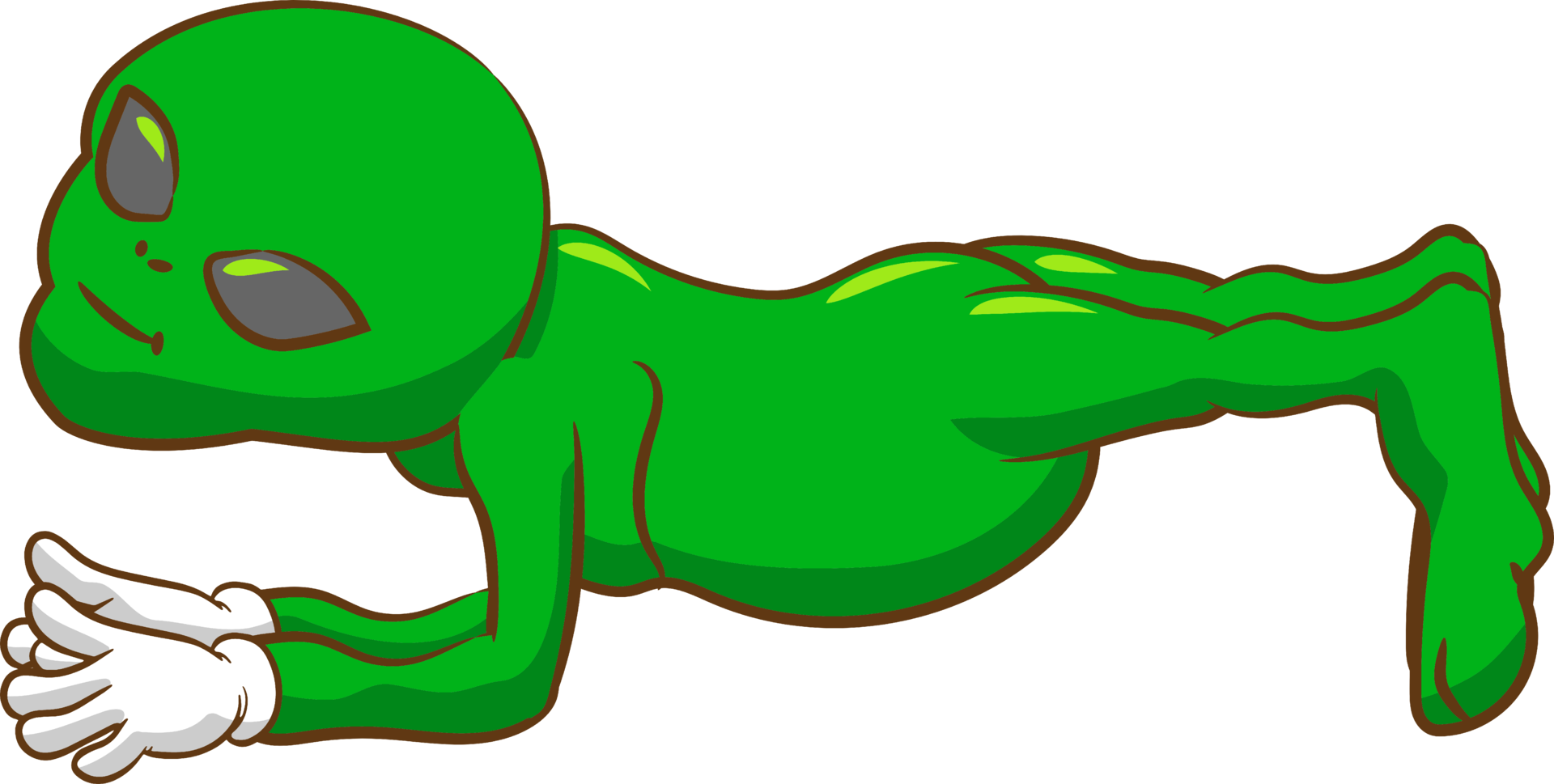 Modo De Espaço De Personagem De Desenho Animado Alienígena Verde PNG ,  Estrangeiro, Espaço, Verde PNG Imagem para download gratuito