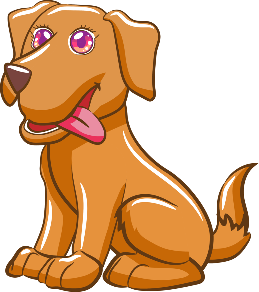 Dog png graphic clipart design