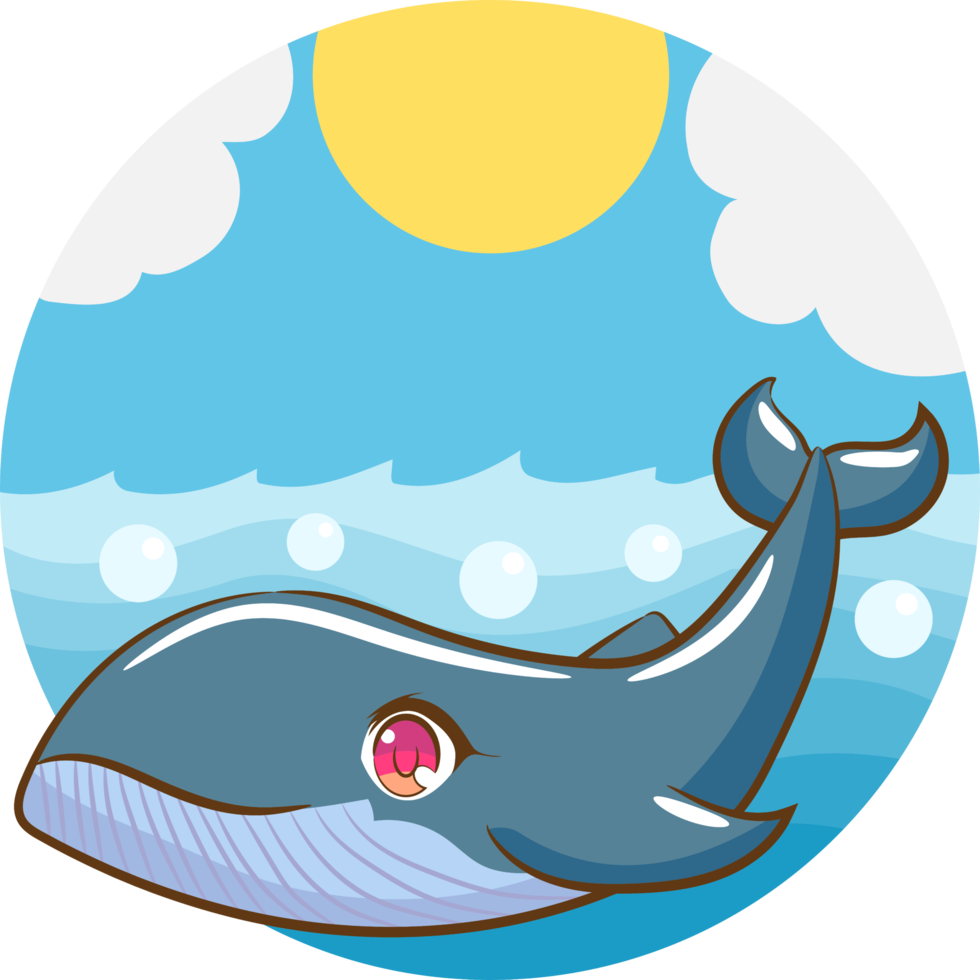 baleine png conception graphique clipart