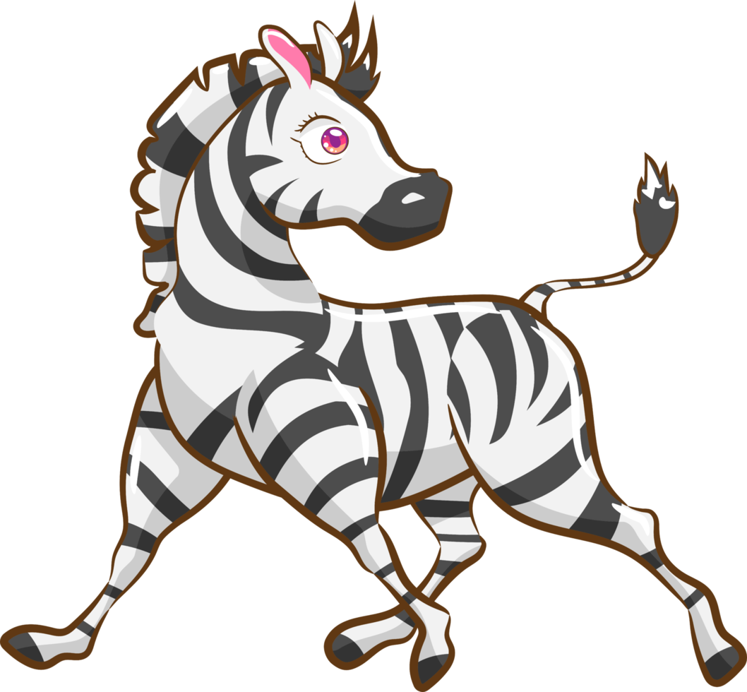 zebra PNG grafisch clip art ontwerp