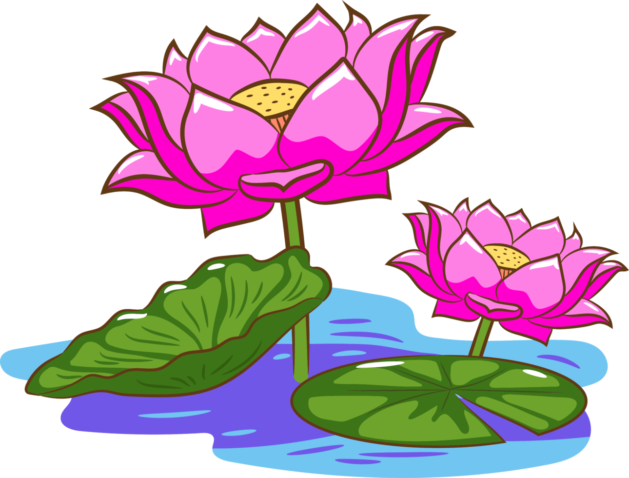 Lotus png graphic clipart design 19152542 PNG