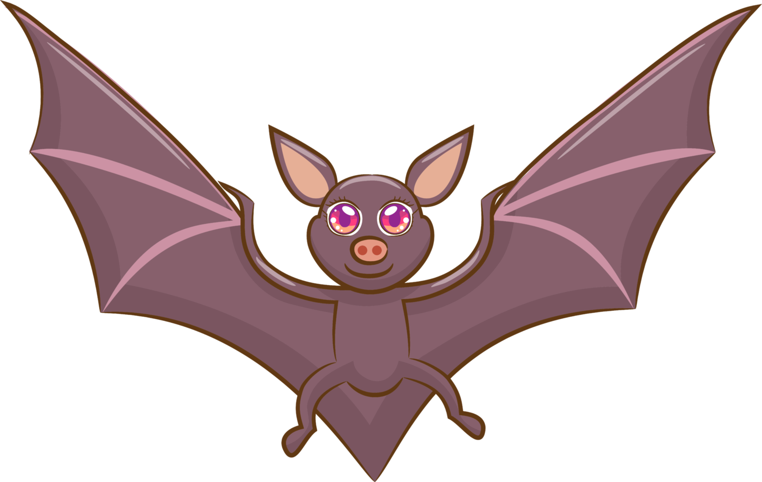 Bat png graphic clipart design