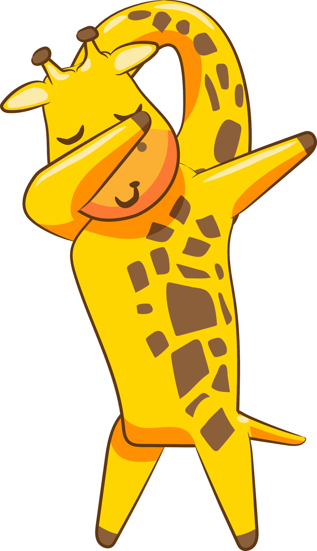 Giraffe Png Graphic Clipart Design 19152573 Png - vrogue.co