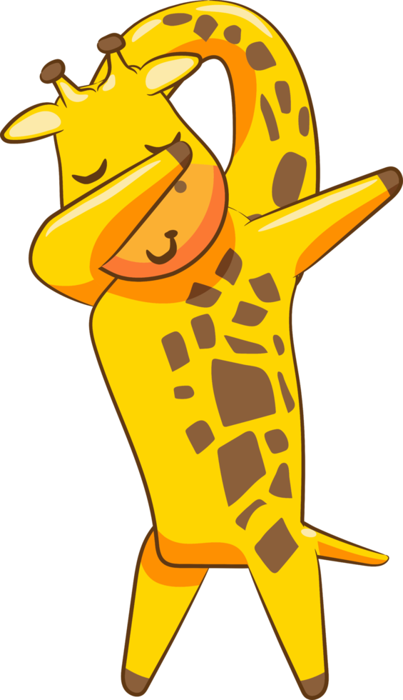 giraffa png grafico clipart design