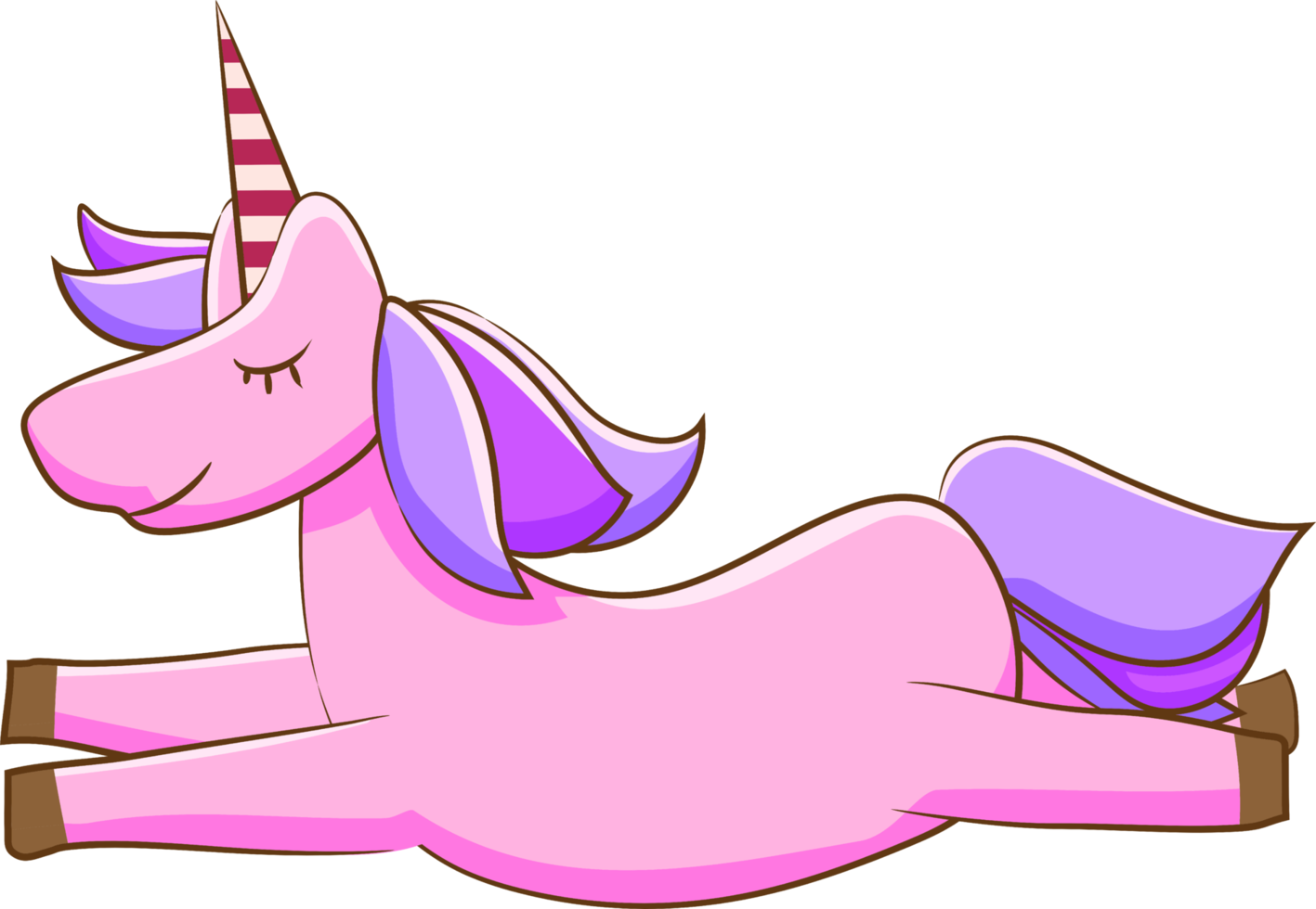 unicorn png graphic clipart design