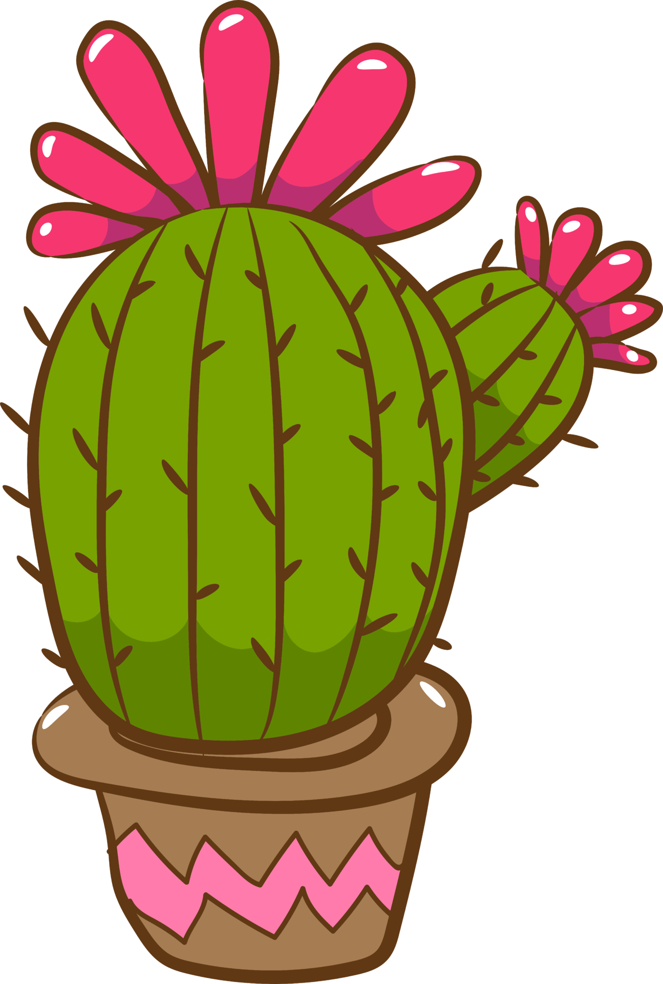 Cactus, Desenho, Coração png transparente grátis