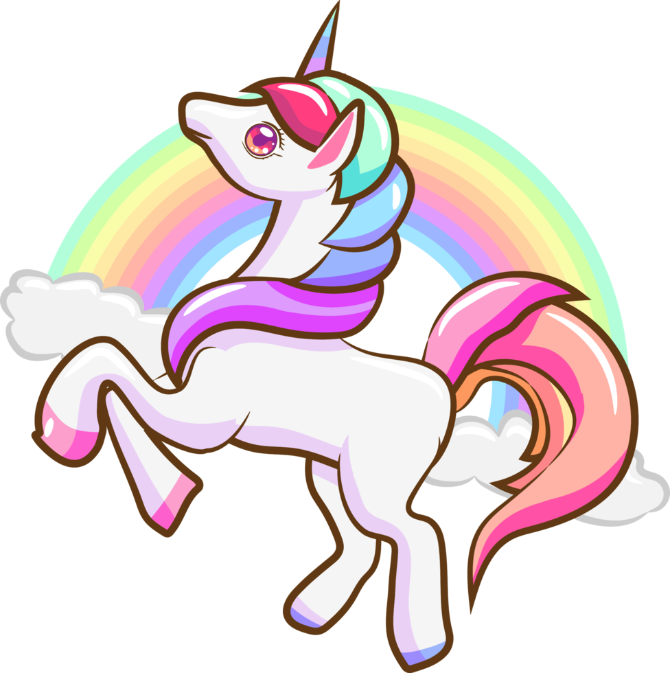 unicornio png gráfico clipart diseño