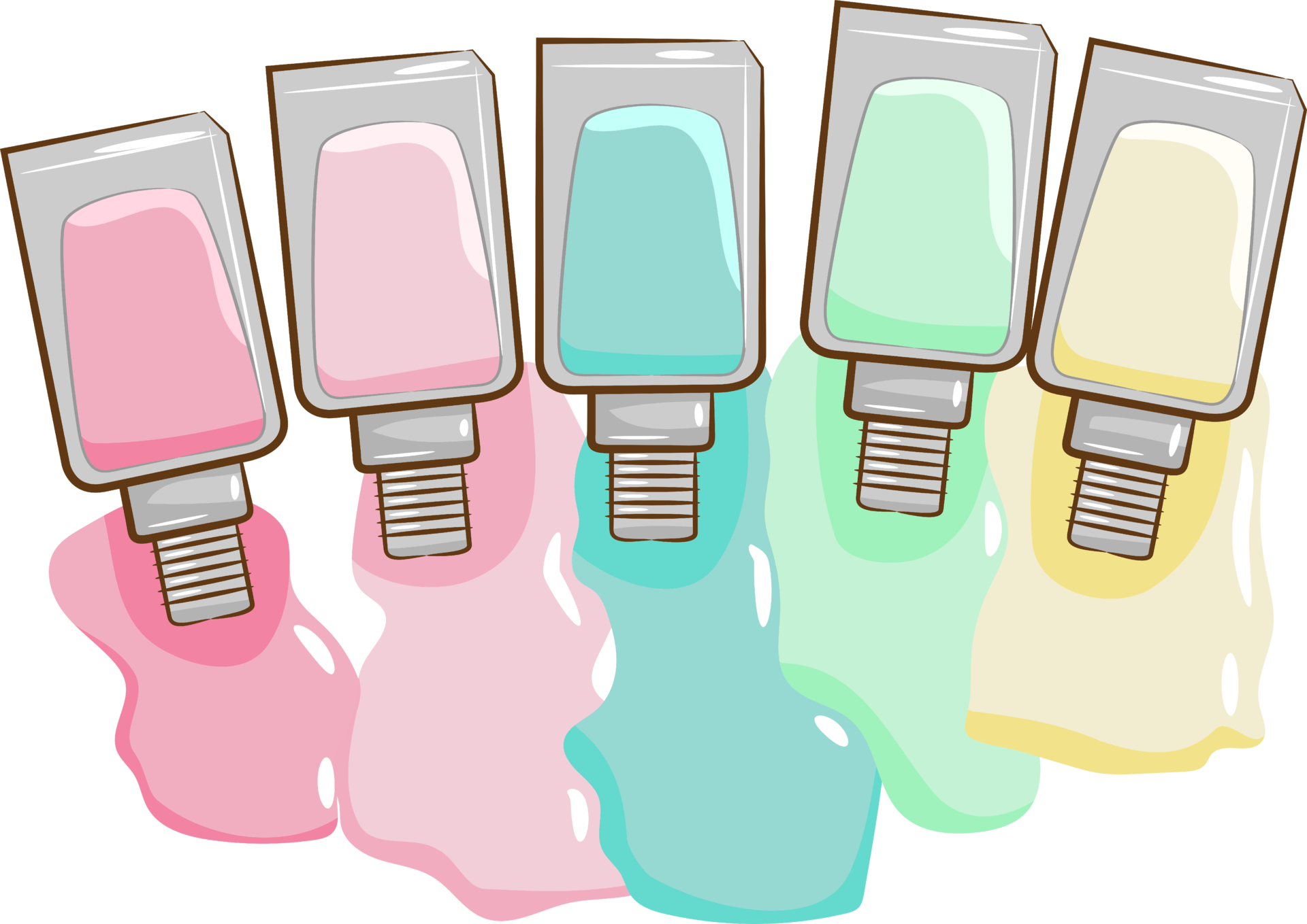 9. Free Nail Polish Bottle Vector - wide 2
