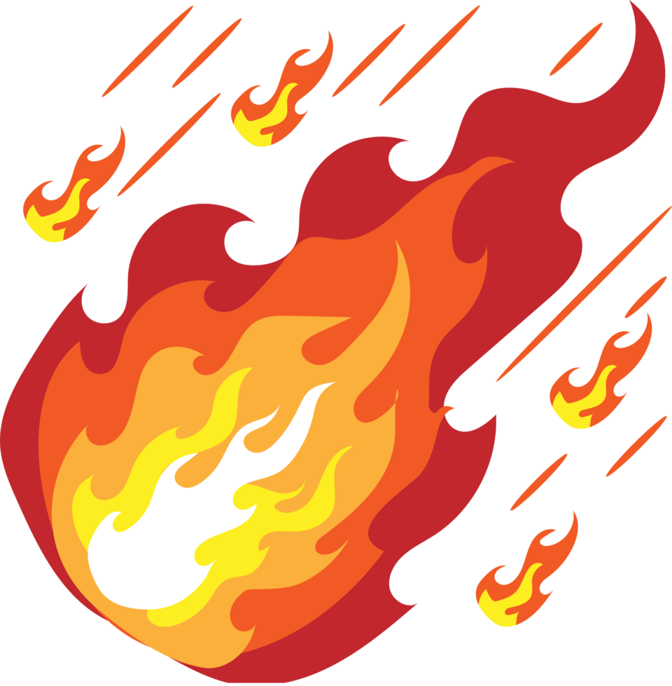 Fire png graphic clipart design