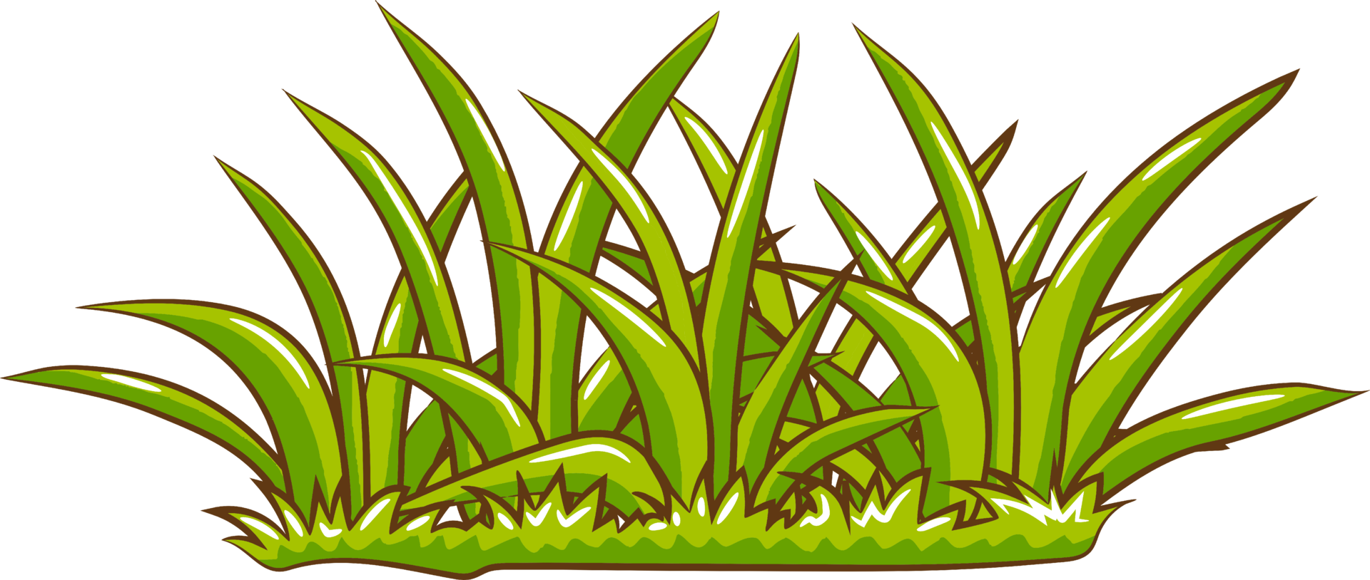 Grass png graphic clipart design