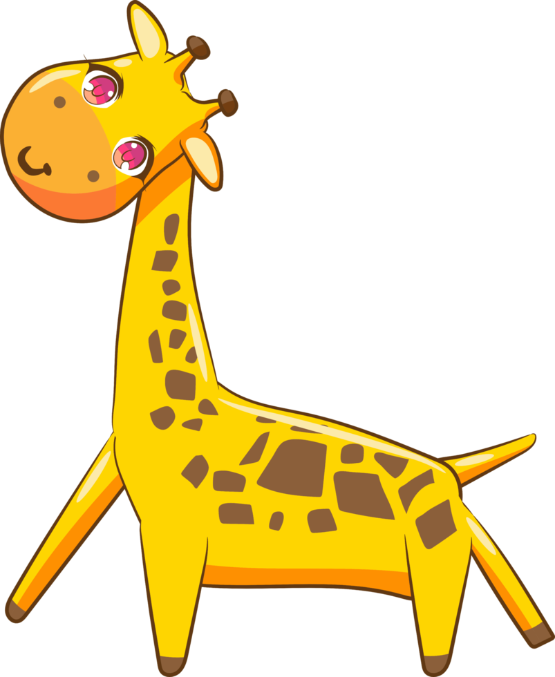 giraffa png grafico clipart design