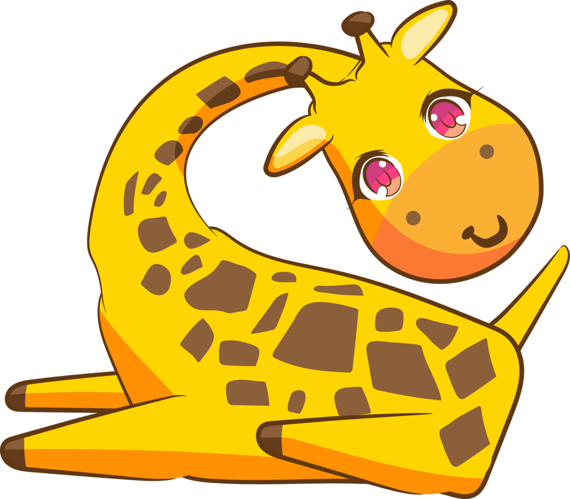 Giraffen-Png-Grafik-Clipart-Design png