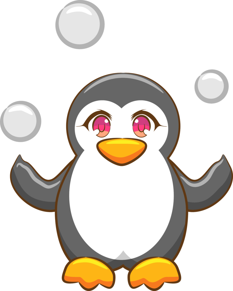 pinguino png grafico clipart design