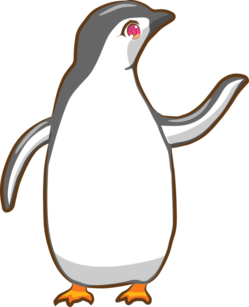 pinguino png gráfico clipart diseño