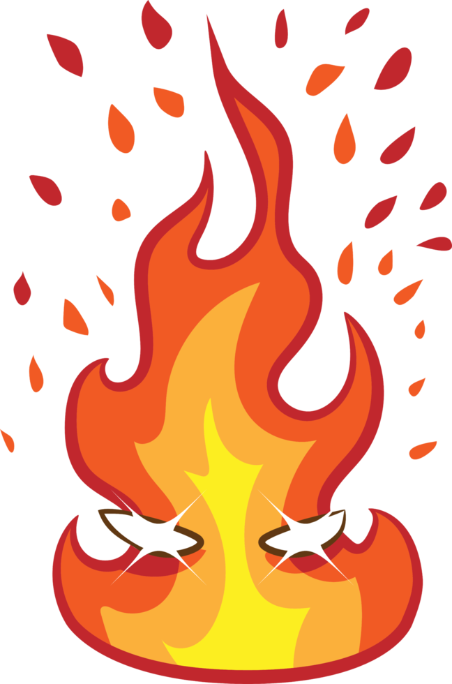 Fire png graphic clipart design