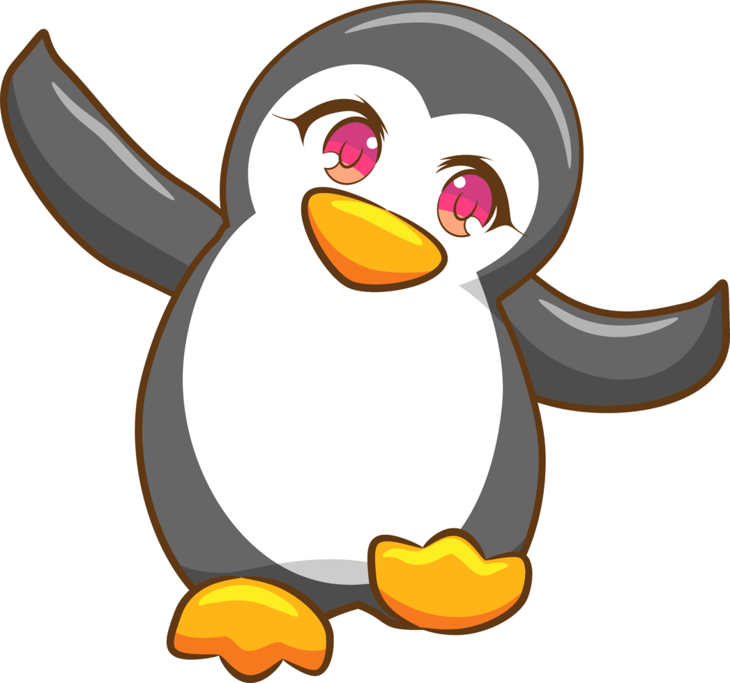 pinguino png gráfico clipart diseño