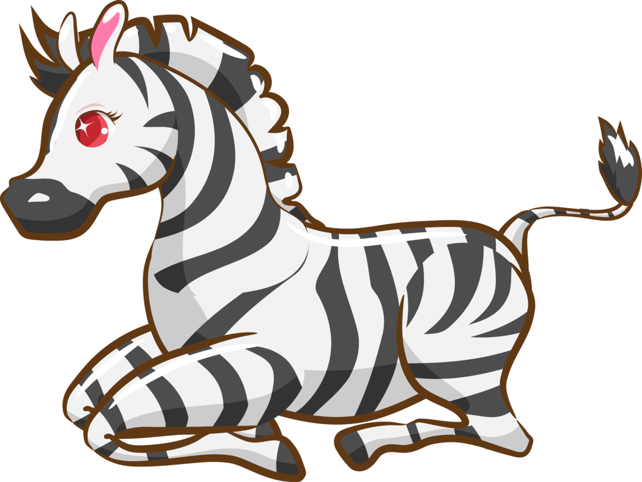 zebra png graphic clipart design