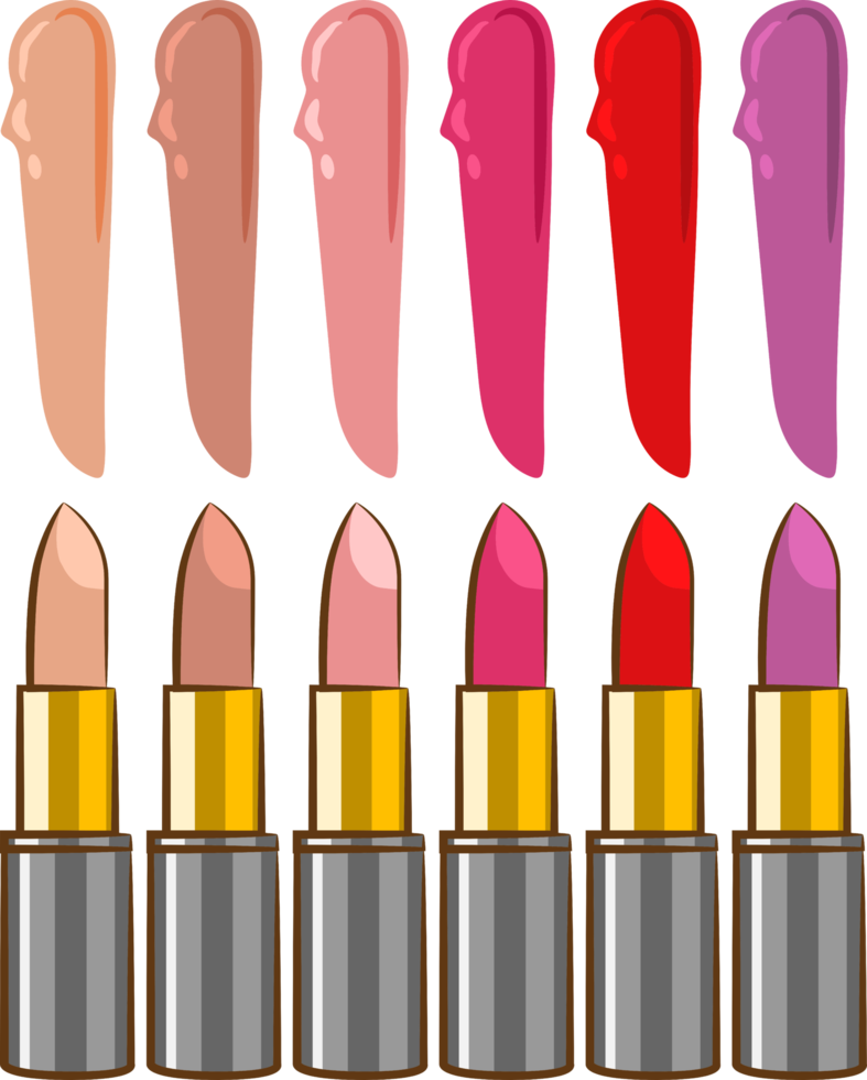 Lipstick png graphic clipart design