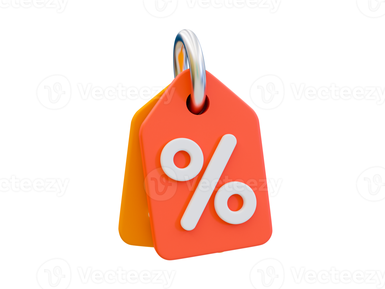 3d minimal price tags. special discount concept. stock clearance sale