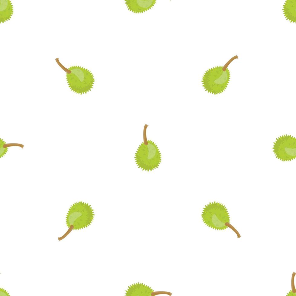 Whole durian pattern seamless vector