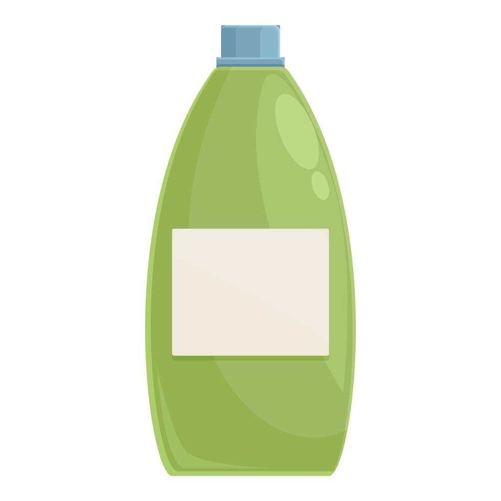 vector de dibujos animados de icono de desinfectante de botella. detergente liquido