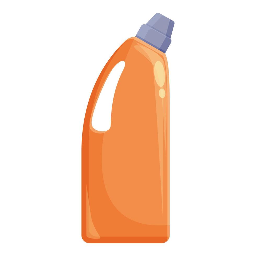 Plastic bottle icon cartoon vector. Home laundry vector