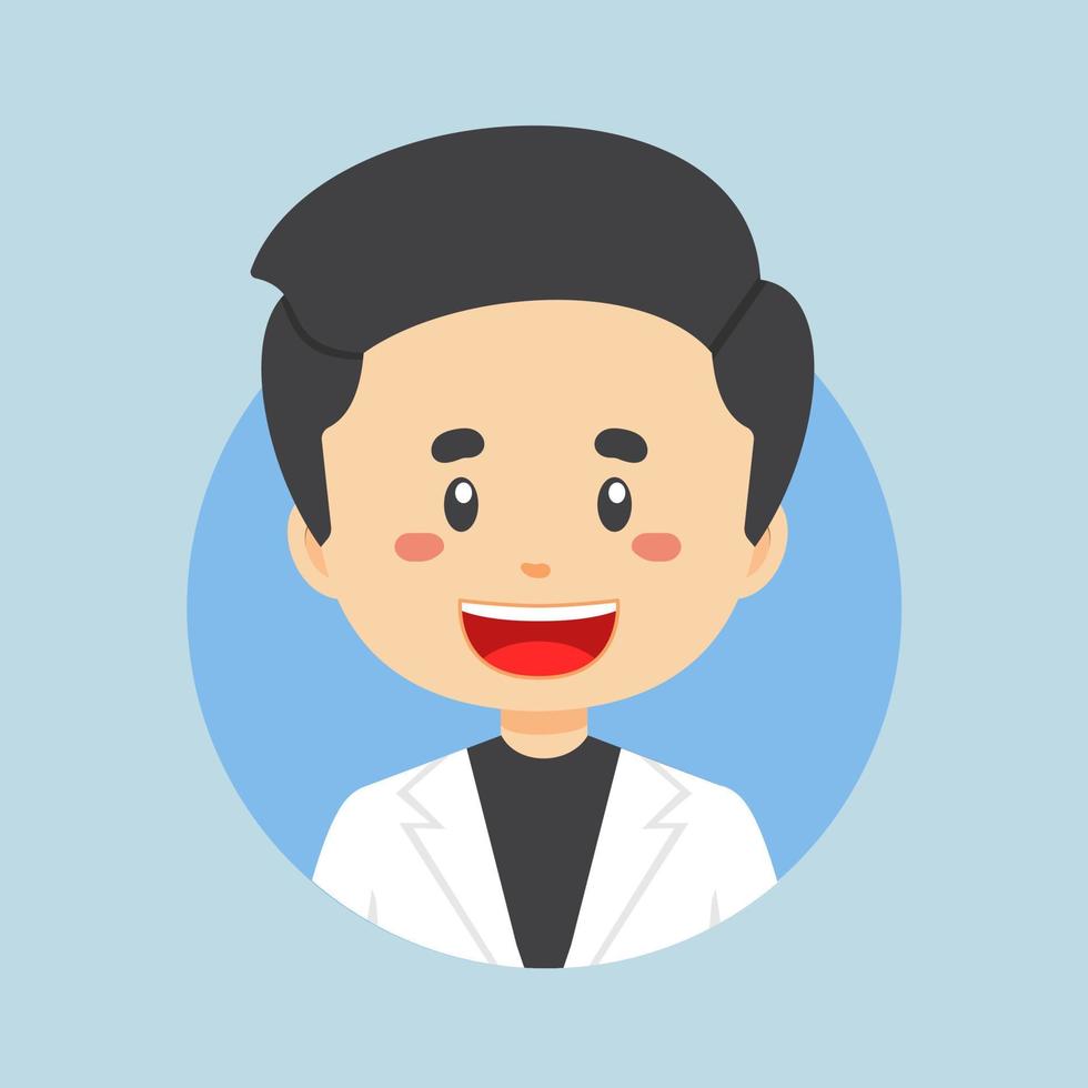 Avatar of a Business Character vector