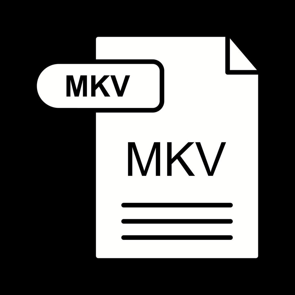 MKV Vector Icon