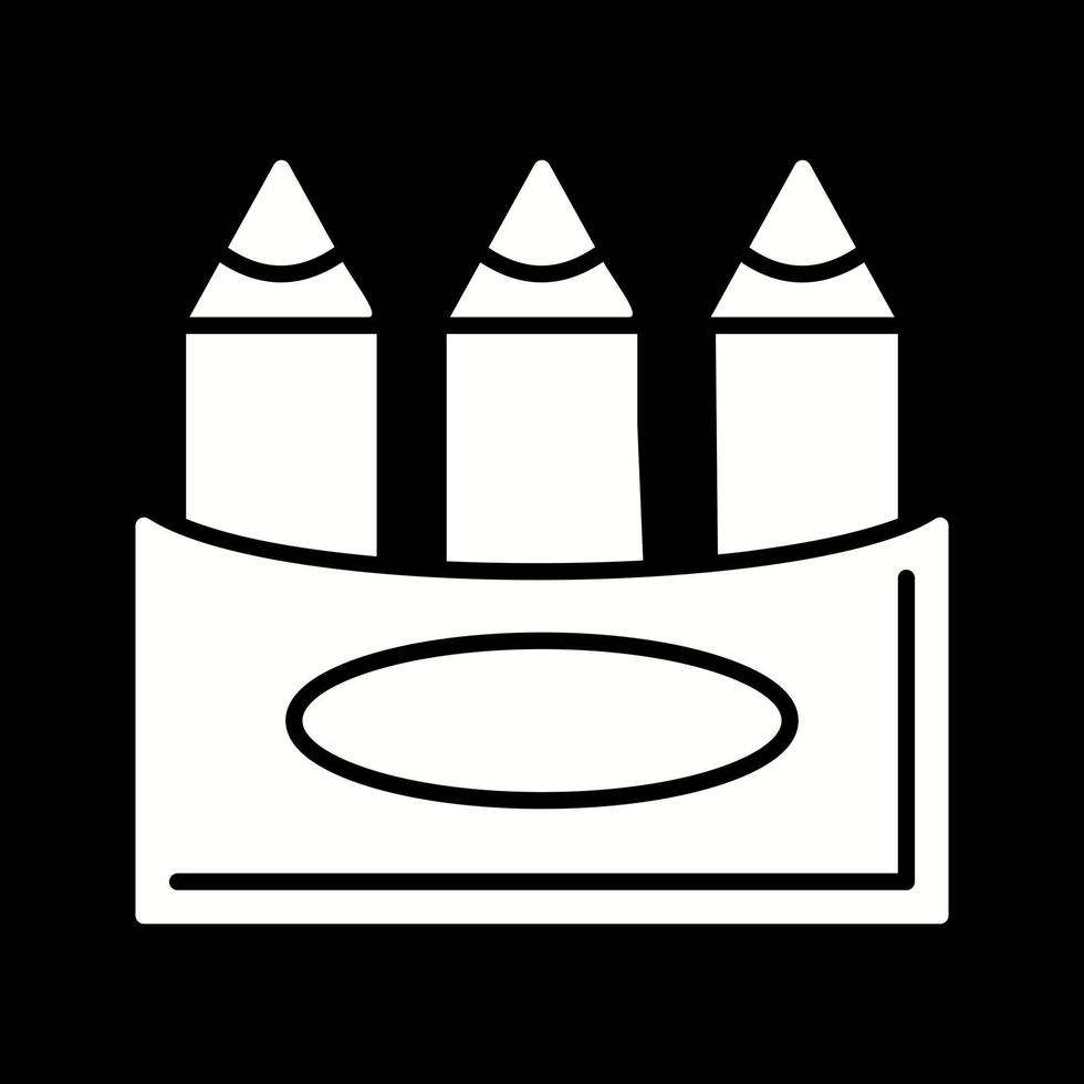 Crayons Vector Icon