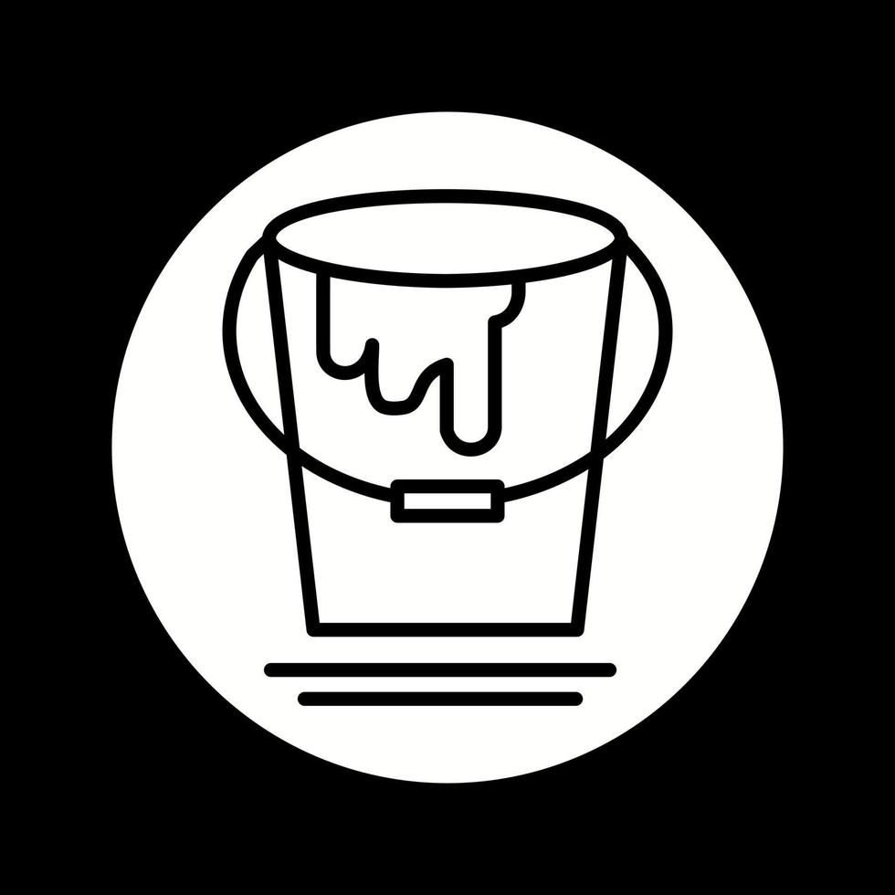 Paint Bucket Vector Icon