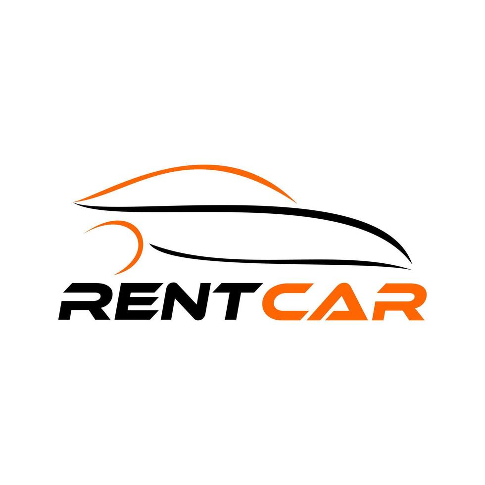 plantilla de vector de diseño de logotipo de coche automotriz.