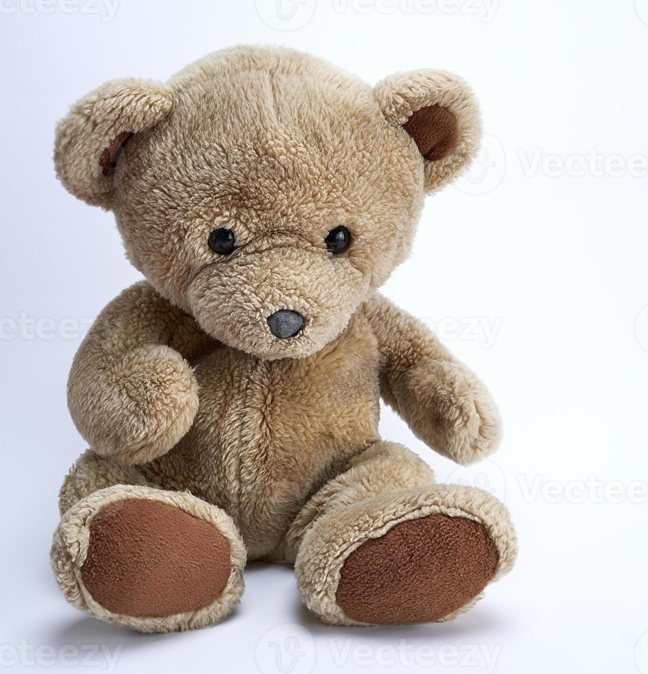 old brown teddy bear photo