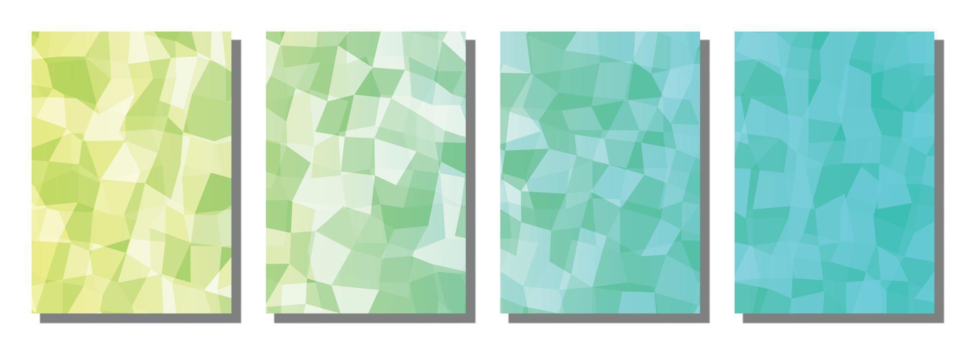 Abstract polygon background. vector