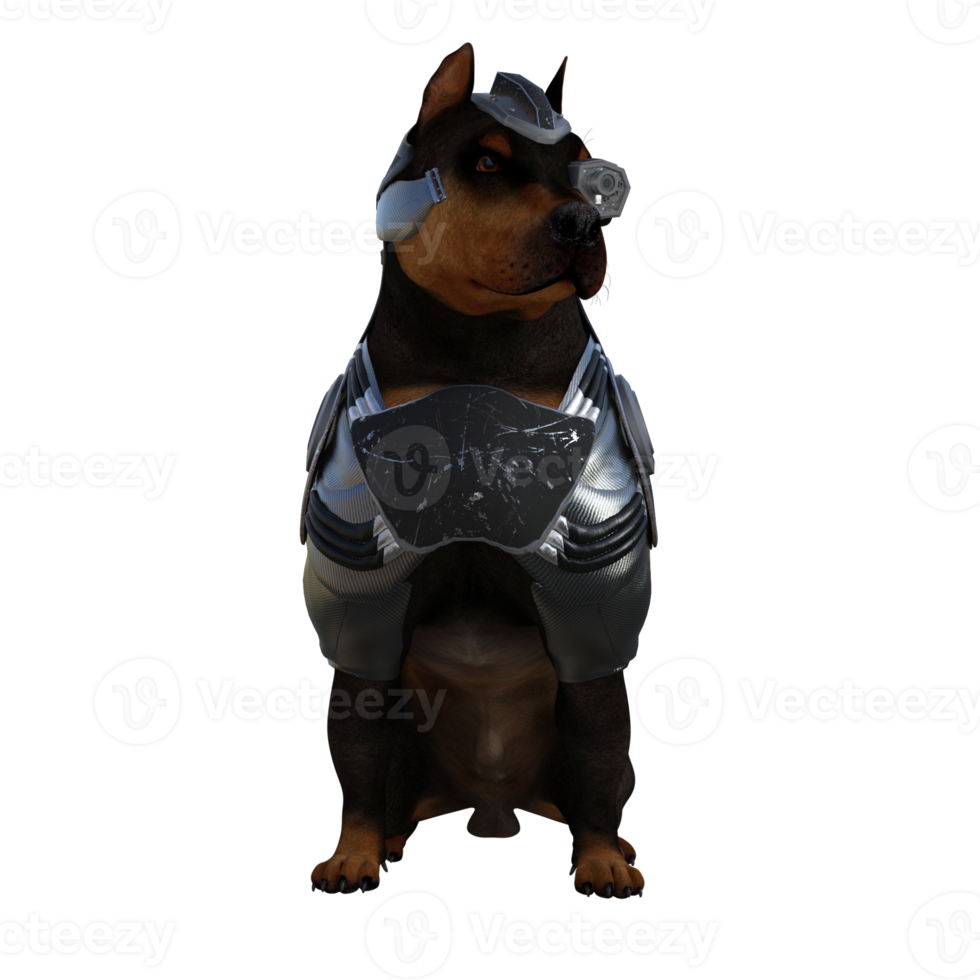 dog animal isolate 3d render png