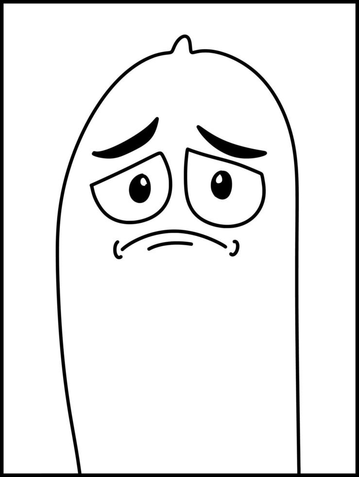 vector illustration of condom cartoon