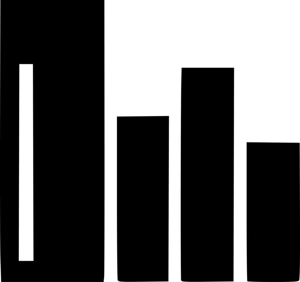 vector illustration of graph shape