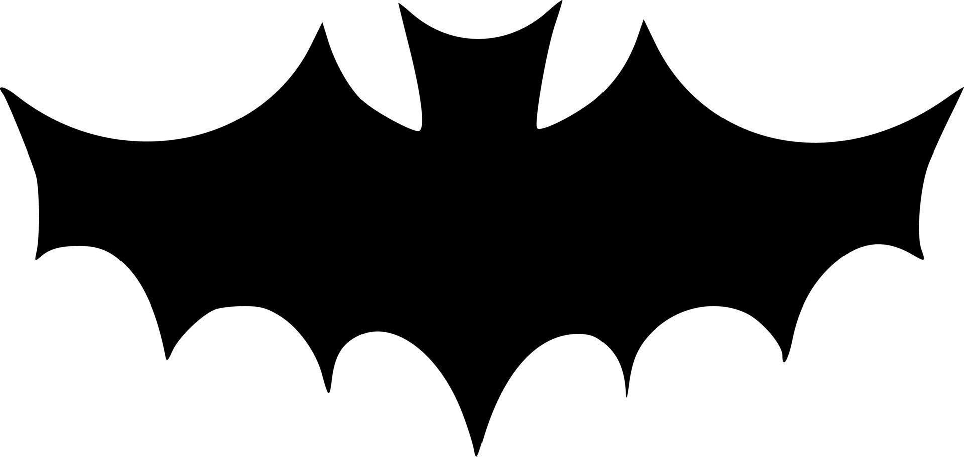 vector illustration of evil shape
