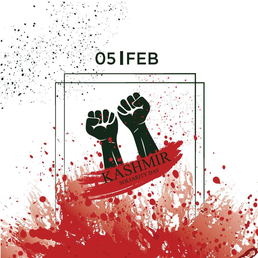 Kashmir Day 5 FEB 2023 vector