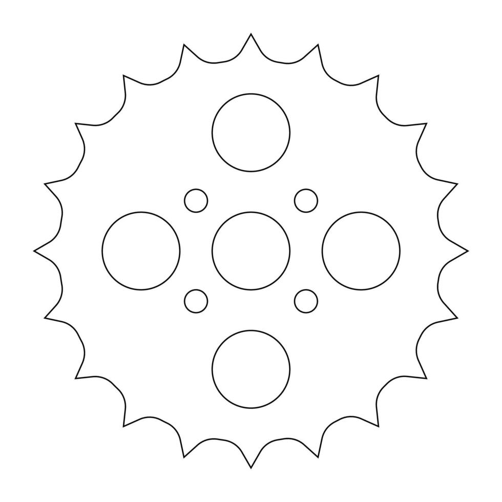 gear icon illustration vector