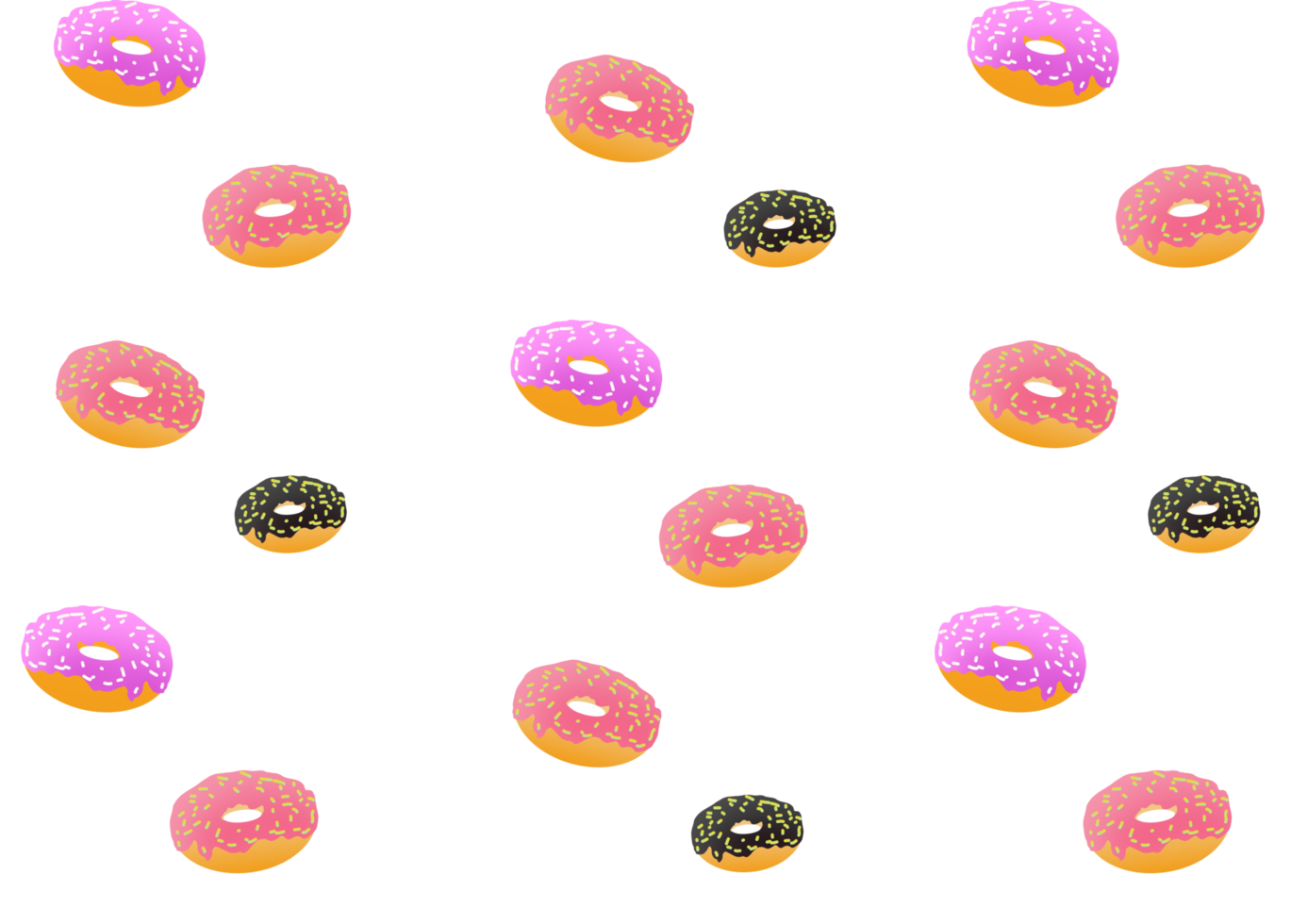 Cute donuts ideas for background png