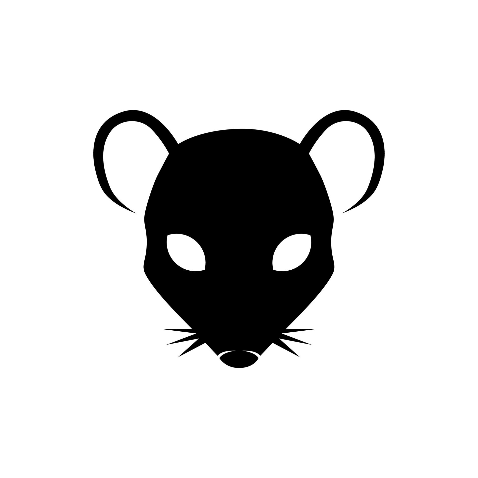 rat head vector logo 19164829 Vector Art at Vecteezy